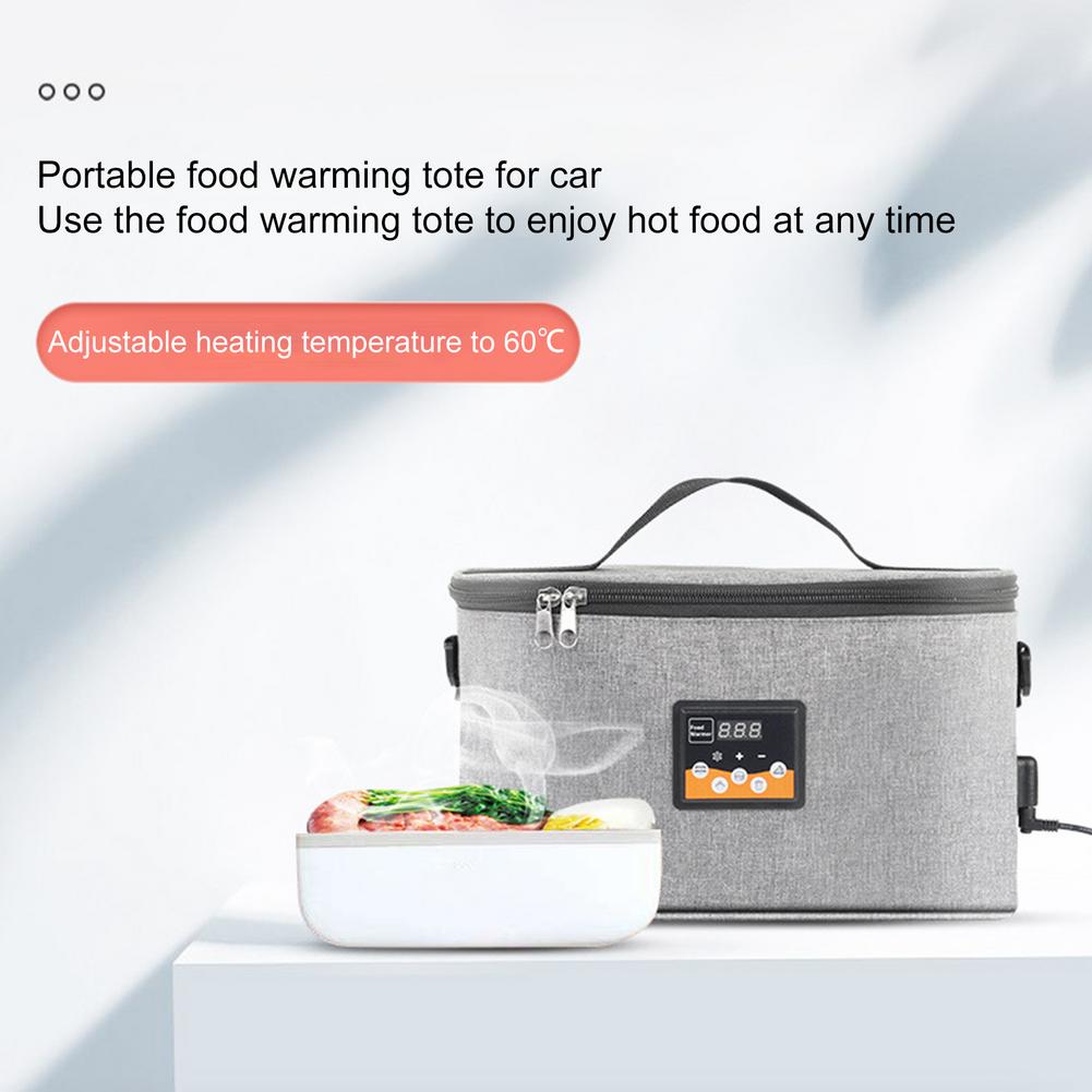 Outdoor Portable Lunch Box For Car Feeding Bottle Heating And Insulation Bag