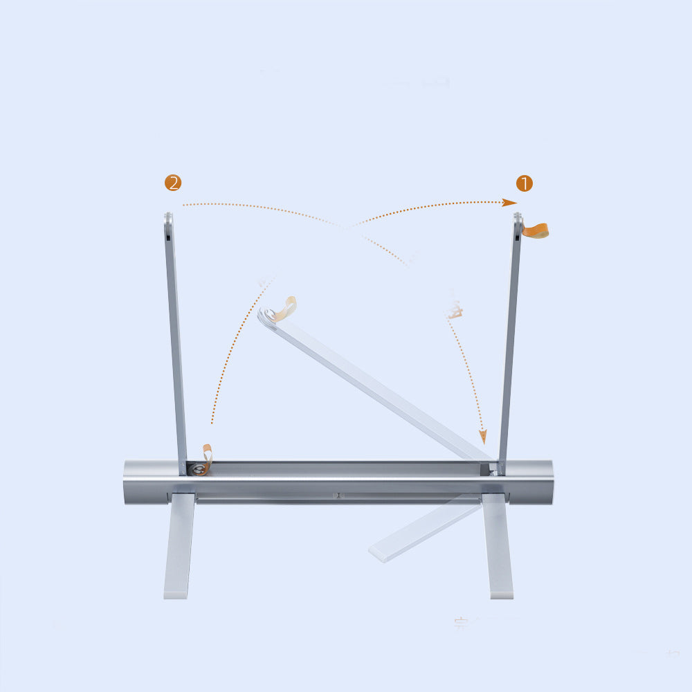 Aluminum Alloy Computer Desktop Adjustable Folding Stand