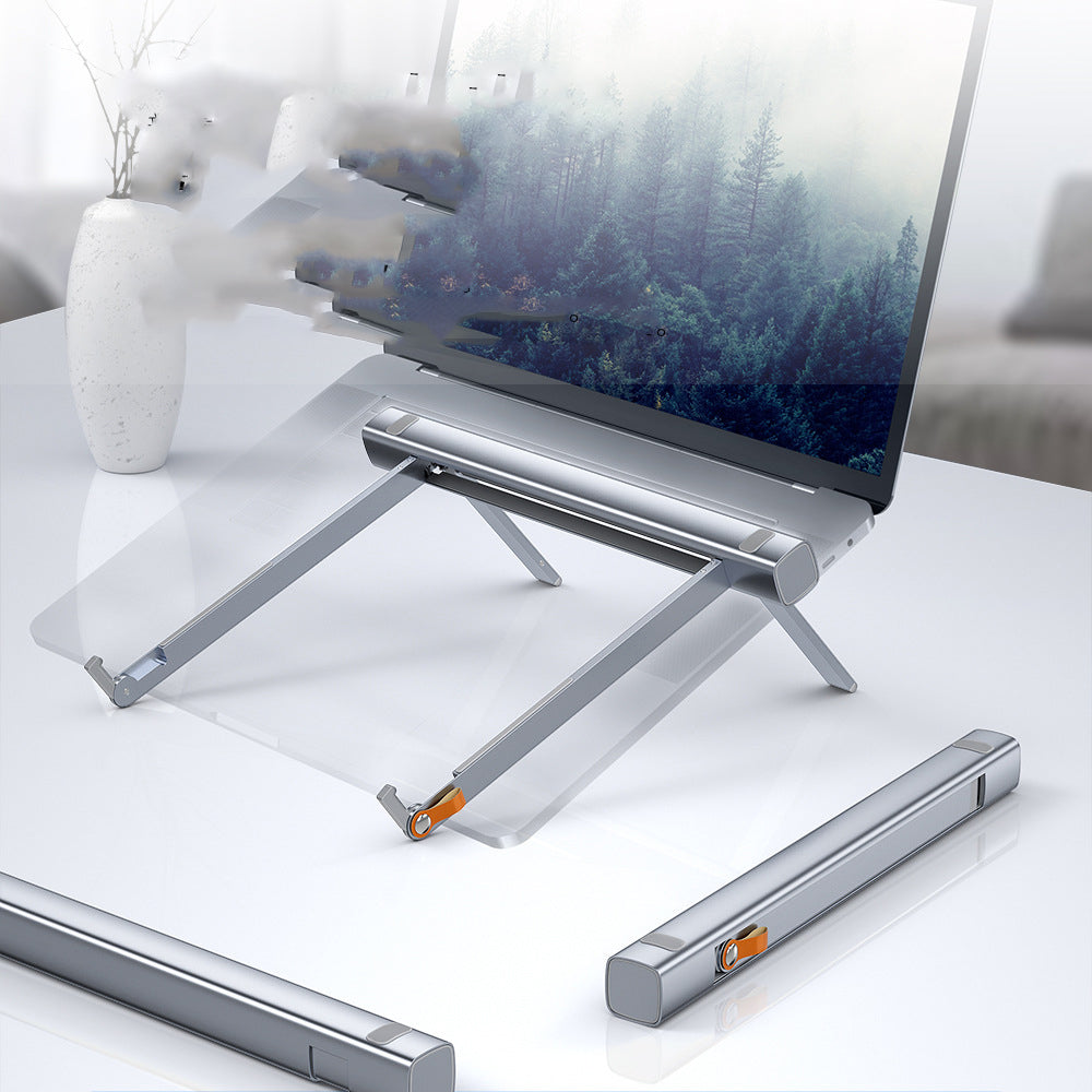 Aluminum Alloy Computer Desktop Adjustable Folding Stand