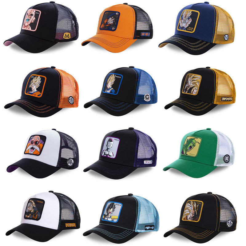 High Version Dragon Ball Mesh Cap For Men And Women
