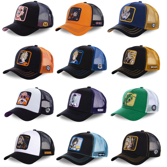 High Version Dragon Ball Mesh Cap For Men And Women
